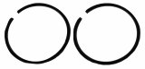 Кольца поршневые бензопилы 5200 45 Ø