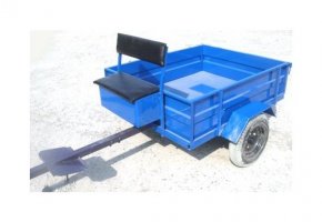pricep FORZA-4 odnomestnyj 300kg. (s tormozom)