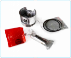 Поршень в сборе Stihl 180 (кольца + палец)