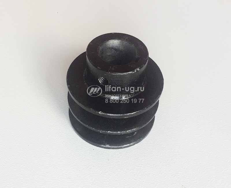shkiv dvigatelya krot val19 (metall)